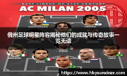俄州足球明星阵容揭秘他们的成就与传奇故事一览无遗